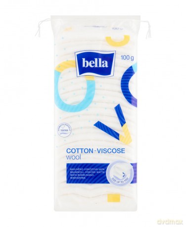 TZMO BELLA WATA BAWEŁNIANO-WISKOZOWA 100g