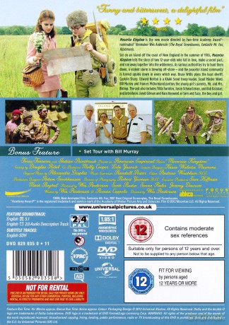 Moonrise Kingdom (Kochankowie z Księżyca. Moonrise Kingdom) [DVD]