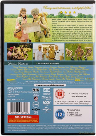 Moonrise Kingdom (Kochankowie z Księżyca. Moonrise Kingdom) [DVD]
