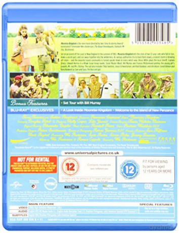 Moonrise Kingdom (Kochankowie z Księżyca. Moonrise Kingdom) [Blu-Ray]
