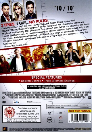 This Means War (A Więc Wojna) [DVD]