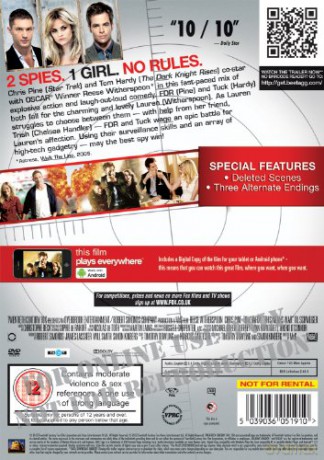 This Means War (A Więc Wojna) [DVD]