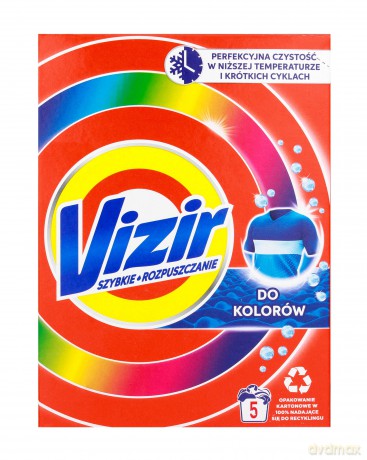 VIZIR Color Proszek do prania tkanin kolorowych (5 prań) 275 g