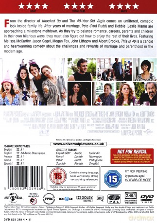 This Is 40 (40 Lat Minęło) [DVD]