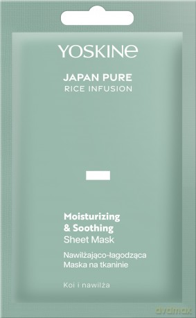 YOSKINE Japan Pure Maska nawilżająco-łagodząca na tkaninie