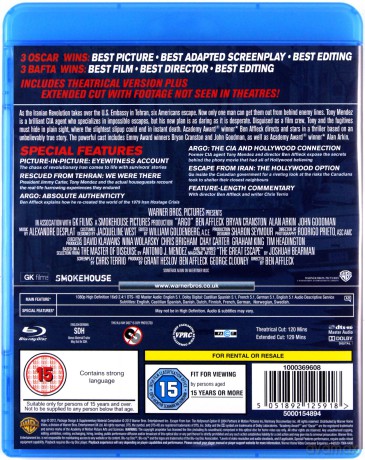 Argo [Blu-Ray]