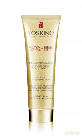YOSKINE Royal Bee Krem ujędrniający na podbródek szyję i dekolt