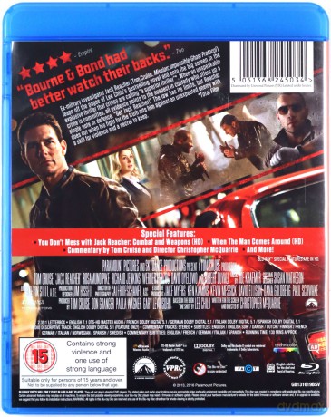 Jack Reacher [Blu-Ray]