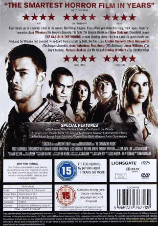 The Cabin In The Woods (Dom W Głębi Lasu) [DVD]