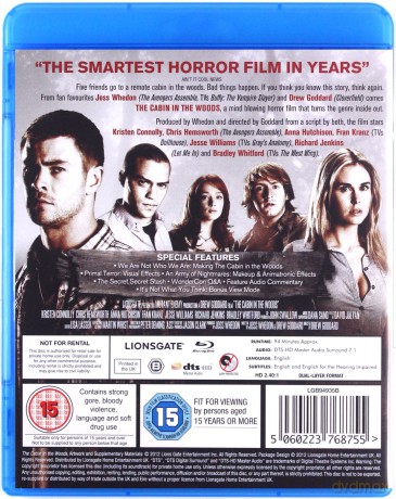 The Cabin In The Woods (Dom W Głębi Lasu) [Blu-Ray]