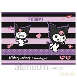 Blok rysunkowy A4/20K 80g/m2 Kuromi (10szt)