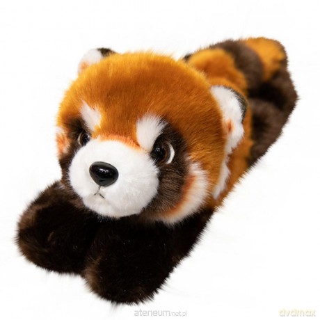 Brelok pluszowy Panda ruda 13 cm