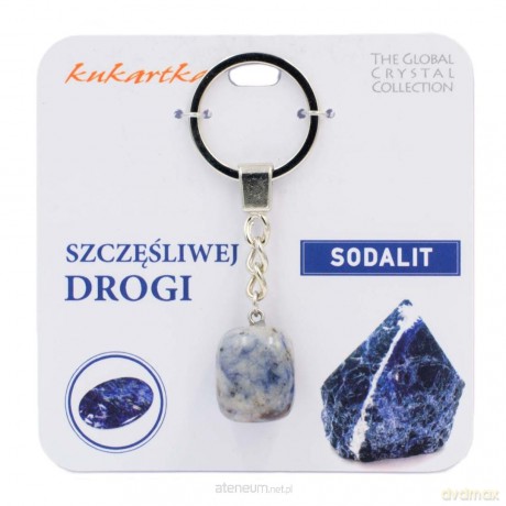 Brelok Szczęśliwej drogi sodalit