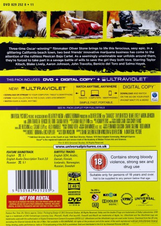 Savages - Extended Edition (Savages: Ponad Bezprawiem) [DVD]