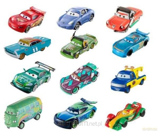 Cars 3. Clipstrip mix (24szt)