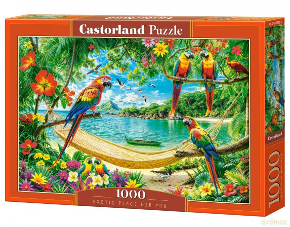 CASTORLAND 1000 el. Exotic Place For You [PUZZLE]