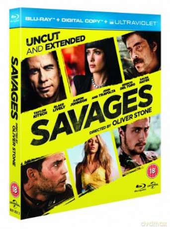 Savages - Extended Edition (Savages: Ponad Bezprawiem) [Blu-Ray]