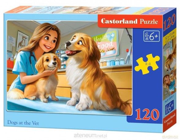 CASTORLAND 120 el. Dogs at the Vet [PUZZLE]