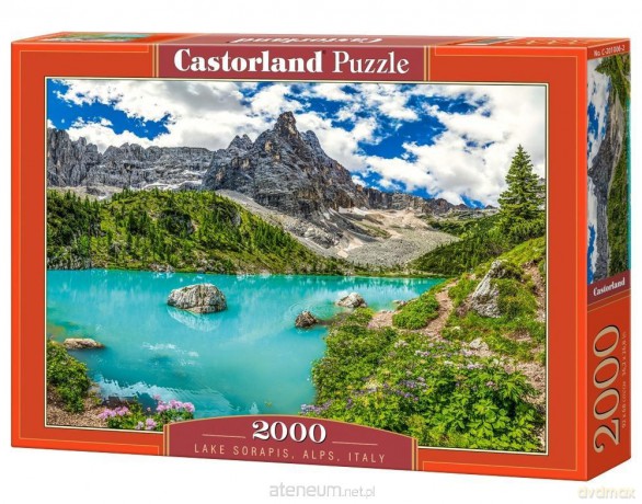 CASTORLAND 2000 el. Lake Sorapis, Alps, Italy [PUZZLE]
