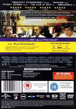Zero Dark Thirty (Wróg Numer Jeden) [DVD]
