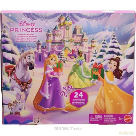 Disney Princess Księżniczki Kalendarz adwentowy