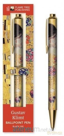Długopis w pudełku Pocałunek Gustav Klimt