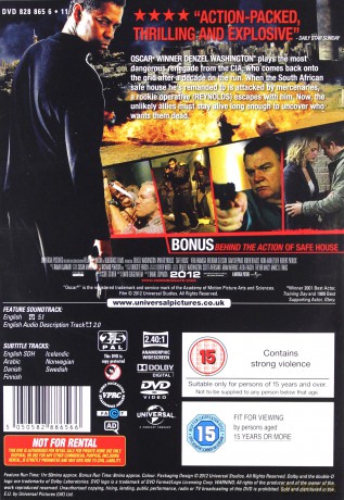 Safe House [DVD]