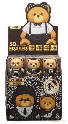 Gumka do ścierania Bear (24szt)