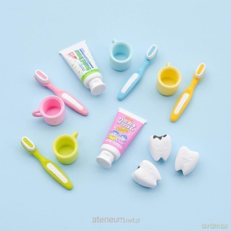Gumka do ścierania puzzle Toothbrush and Toothpast