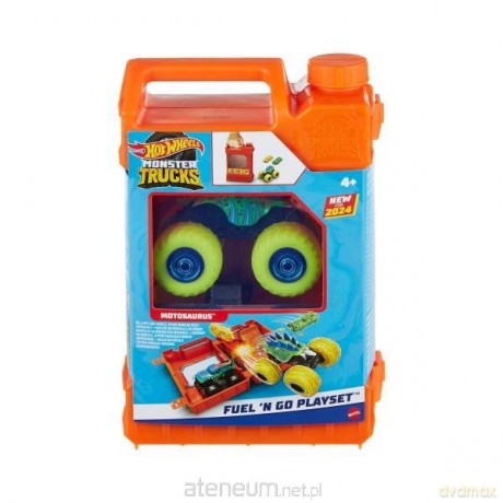Hot Wheels Monster Trucks Tankuj i jedź (3szt)