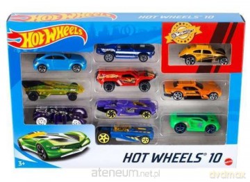Hot Wheels Samochodziki 10-pak mix (6szt)