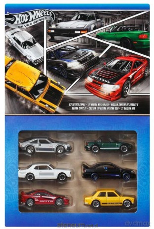 Hot Wheels Silver Streets of Japan 6-pak (6szt)