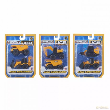 JCB mini maszyny 2-pak mix
