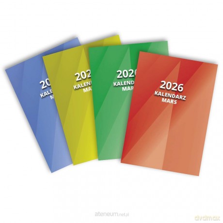 Kalendarz 2026 kieszonkowy Mars MIX [KALENDARZ]