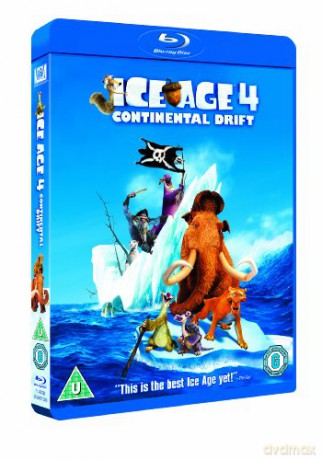 Ice Age 4: Continental Drift (Epoka Lodowcowa 4: Wędrówka kontynentów 3D) [Blu-Ray]