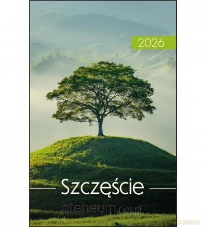 Kalendarz 2026 kieszonkowy szczęście drzewo [KALENDARZ]