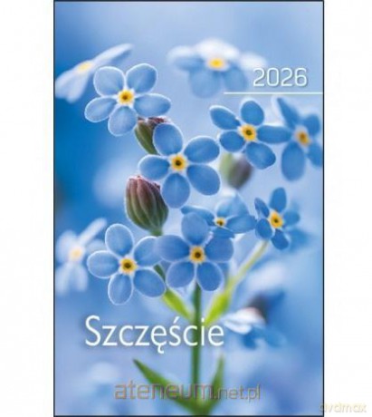 Kalendarz 2026 kieszonkowy szczęście kwiat [KALENDARZ]