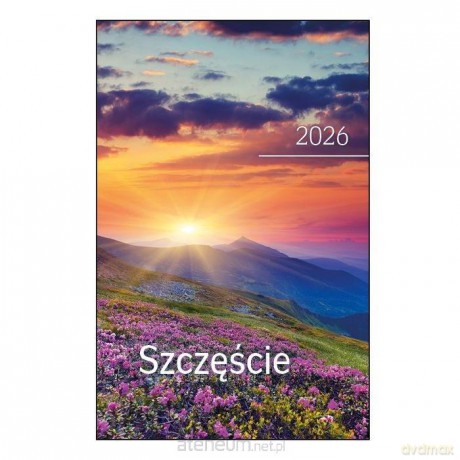 Kalendarz 2026 kieszonkowy szczęście pejzaż [KALENDARZ]