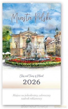 Kalendarz 2026 reklamowy Miasta Polski [KALENDARZ]