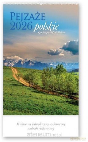 Kalendarz 2026 reklamowy Pejzaże polskie [KALENDARZ]