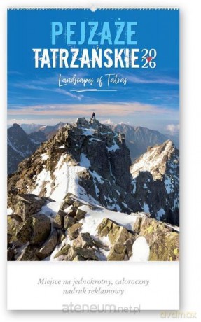 Kalendarz 2026 reklamowy Pejzaże tatrzańskie [KALENDARZ]
