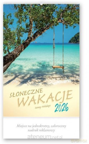 Kalendarz 2026 reklamowy Słoneczne wakacje [KALENDARZ]