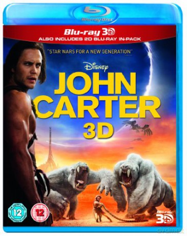 John Carter [Blu-ray 3D]+[Blu-Ray]