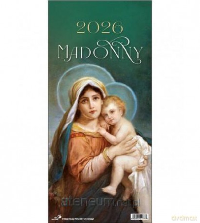 Kalendarz 2026 ścienny Madonny [KALENDARZ]
