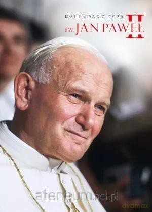 Kalendarz 2026 ścienny wieloplanszowy Święty JP II [KALENDARZ]