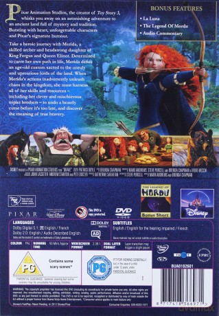 Brave (Merida Waleczna) [DVD]