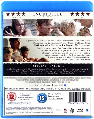The Impossible [Blu-Ray]