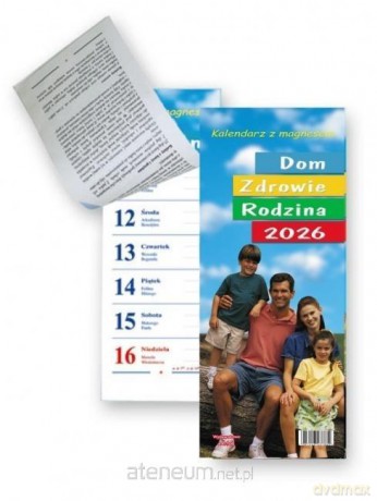 Kalendarz 2026 tyg. magnes Dom, Zdrowie, Rodzina [KALENDARZ]