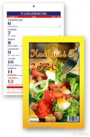 Kalendarz 2026 tyg. magnes Kuchnia i Ty [KALENDARZ]