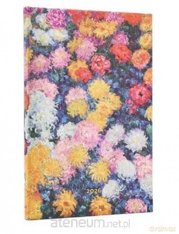 Kalendarz książkowy maxi 2026 Monet's Chrysanthem [KALENDARZ]